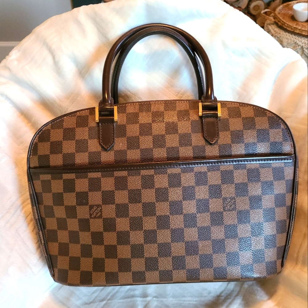 Louis Vuitton Sarria Horizontal Handbag Damier Ebe